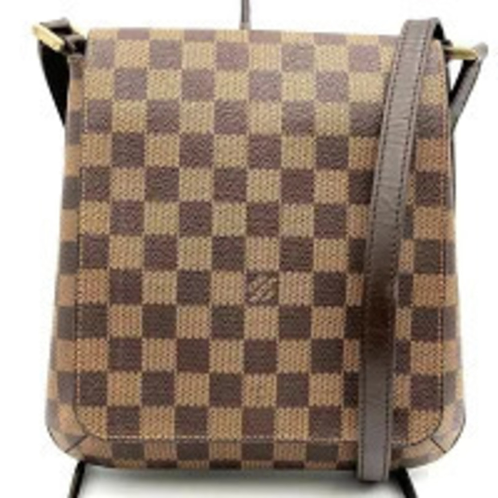 Louis Vuitton Musette Salsa Shoulder Bag Damier Ebene Brown